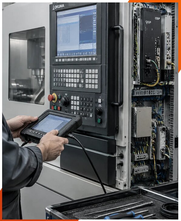 Ремонт систем Okuma OSP в Междуреченске от 8084 р. | ЮнионикРу