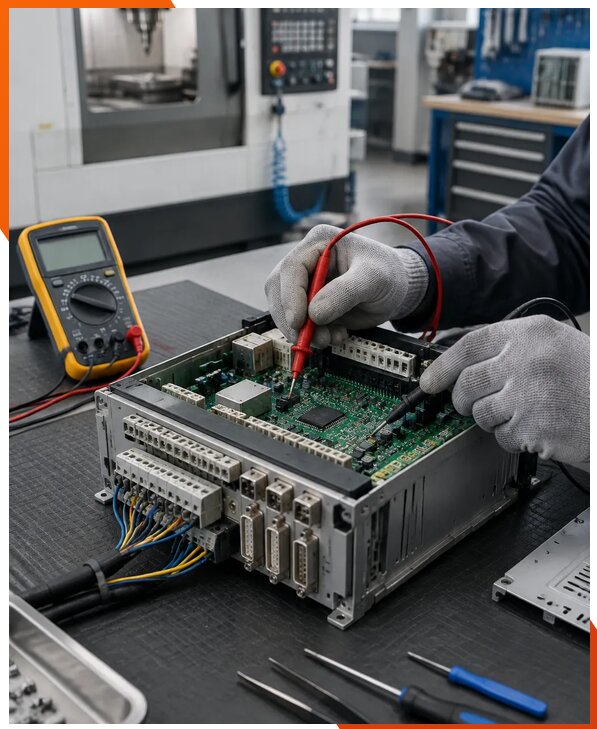 Ремонт модулей ввода-вывода станков с ЧПУ в Междуреченске